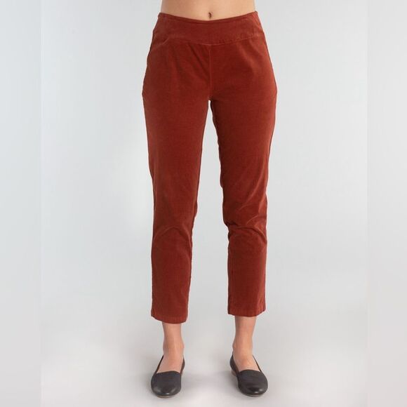 Cut Loose Slim Ankle Lightweight Corduroy Pants Women's Size XS Grey Tapered Leg - Picture 14 of 14